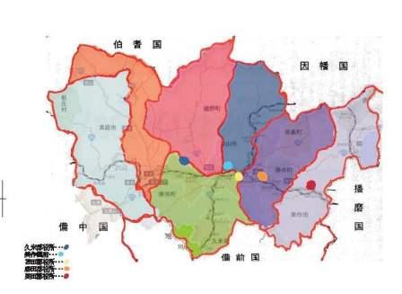 美作国マップ