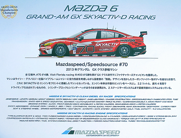 マツダ アテンザ グランダム GXクラス Mazda 6 Grand-am GX マツダ アテンザ グランダム GXクラス Mazda 6 Grand-am GX