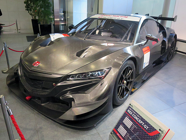 ホンダ NSX コンセプトGT スーパーGT 2015 1/18 エブロ NSX CONCEPT-GT画像、2015年発売の次期NSXがベース、スーパーGT
