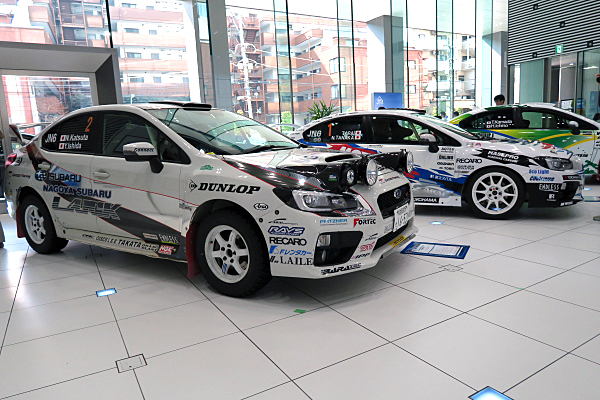 スバル WRX STi 2016 全日本ラリー選手権 勝田選手モデル Subaru WRX