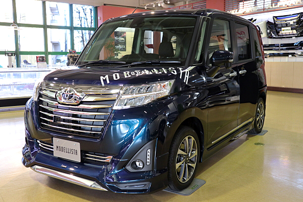 トヨタ ルーミー モデリスタ ラグジュアリー ブライト スタイル Toyota