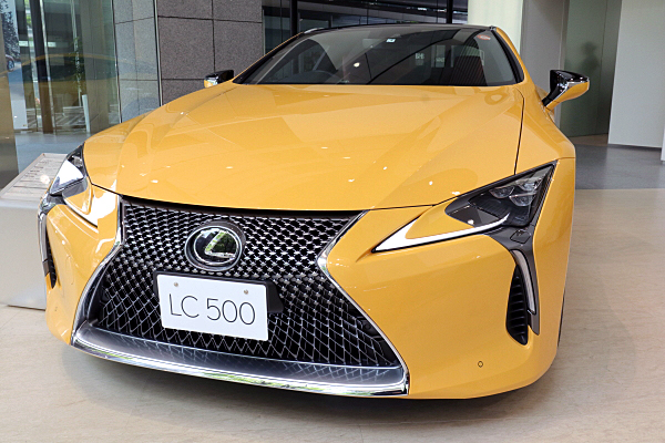 レクサス LC500 L パッケージ イエロー Lexus LC500 