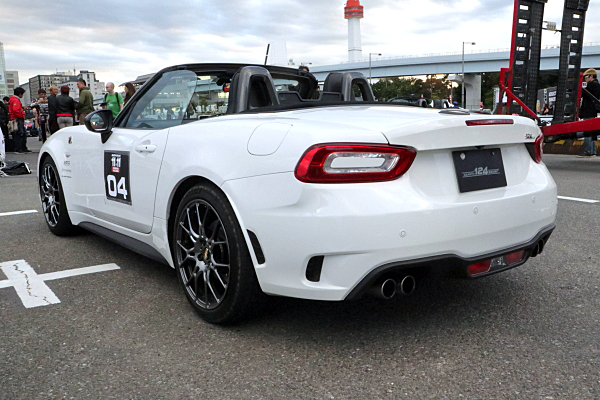 アバルト 124 スパイダー : ホワイト ABARTH 124 spider : White