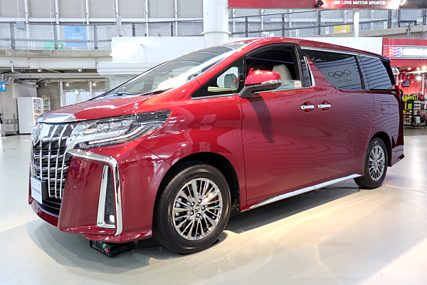 アルファード Executive Lounge S yyyr52's Alphard] Executive Lounge S HV BBS super-RS Brembo