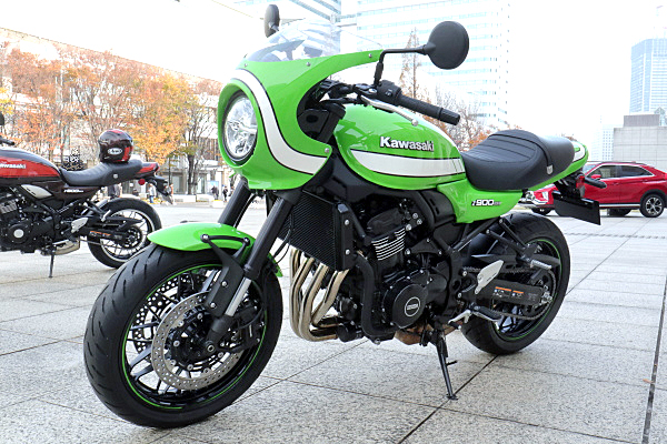 カワサキ Z900RS カフェ グリーン Kawasaki Z900RS CAFE : Green | Car 