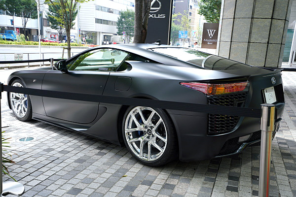 レクサス LFA マットブラック エンジン音体験 Lexus LFA : Matte Black