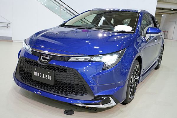 トヨタ カローラ ツーリング G-X モデリスタ エアロキット ブルー Toyota Corolla Touring G-X 