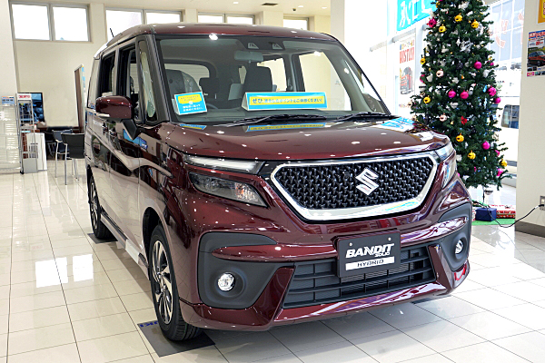 スズキ ソリオ バンディット ハイブリッド MV レッド Suzuki Solio