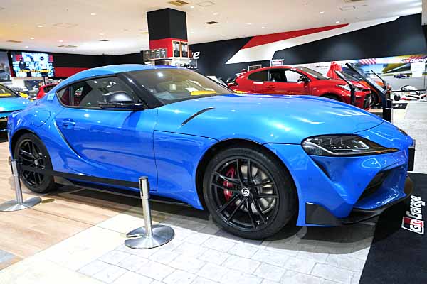 WB様 GRスープラ Horizon blue 純正 ボンネット WB様 GRスープラ