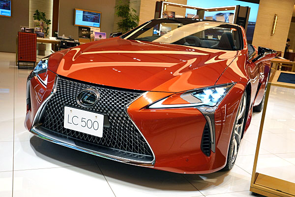 レクサス LC500 コンバーチブル オレンジ Lexus LC500 レクサス LC500 コンバーチブル オレンジ Lexus LC500