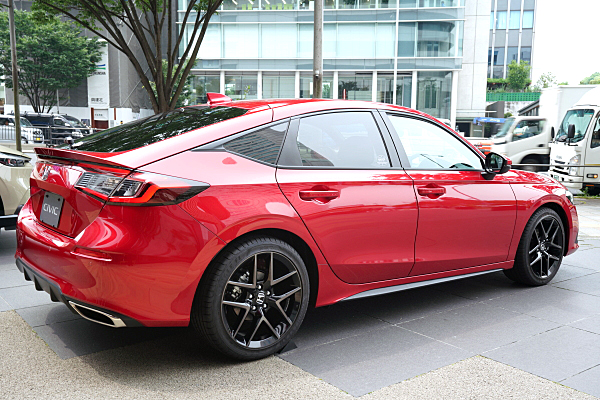 ホンダ シビック EX レッド (2) Honda Civic EX : Red (2) | Car and