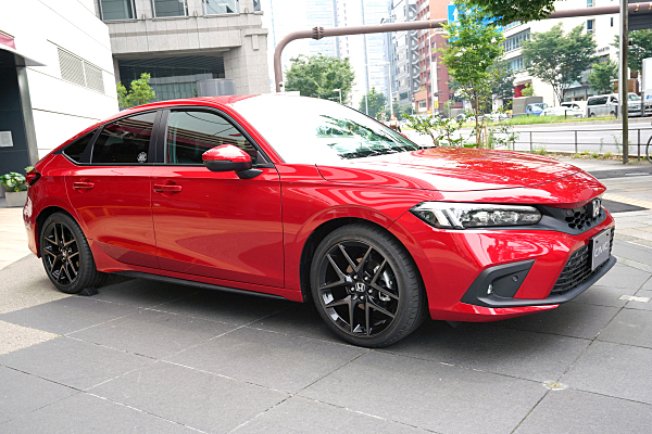 レッドエディション ホンダ シビック EX レッド (2) Honda Civic EX : Red (2) | Car and
