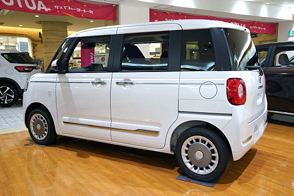 ダイハツ ムーヴ キャンバス セオリー Gターボ ホワイト Daihatsu Move