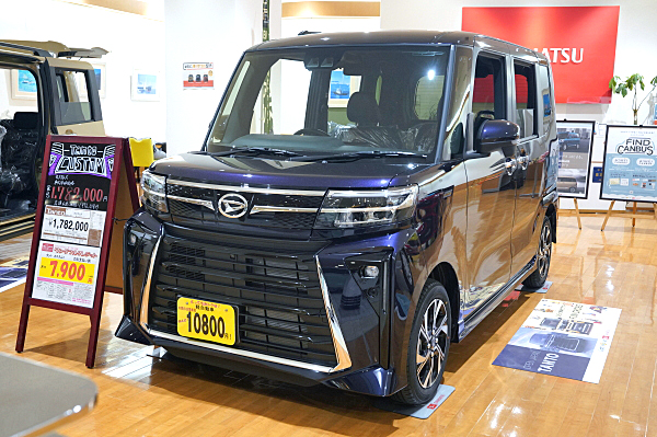 ダイハツ タント カスタム X バイオレット Daihatsu Tanto Custom X