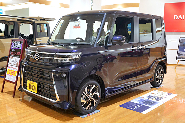 ダイハツ タント カスタム X バイオレット Daihatsu Tanto