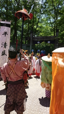 平家の里に入る