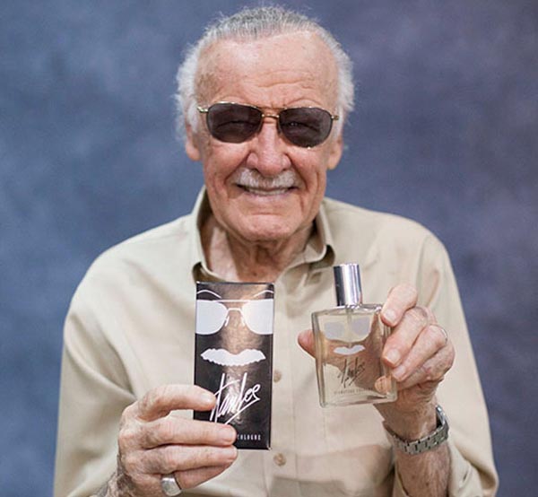 スタン・リーの香水が出ているよ