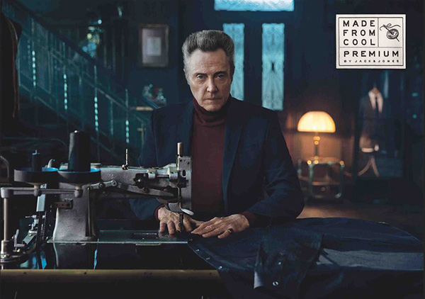 クリストファー・ウォーケンがJACK & JONESの広告に出たよ