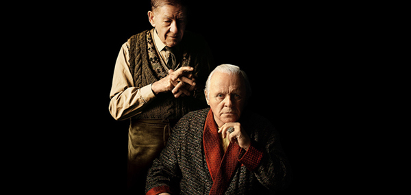 イアン・マッケランとアンソニー・ホプキンス『The Dresser』のトレーラーが来たよ