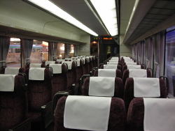 373系の車内