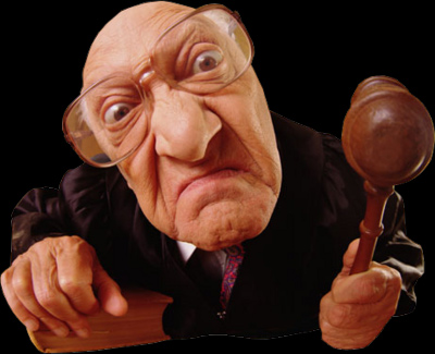 職業ジョーク裁判所判事の場合