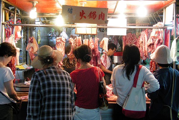 台北の朝市