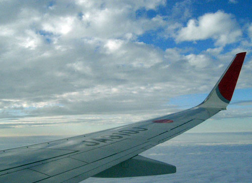 台北の空