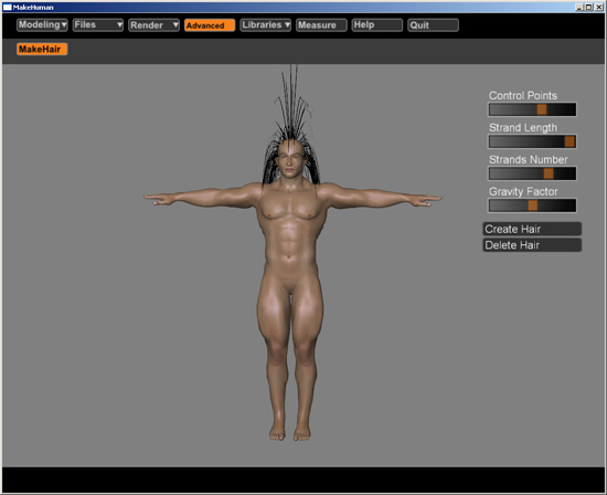 【3DCG】 obj等での書き出しも可能!人体モデルジェネレーター『MakeHuman 1.0 alpha5』