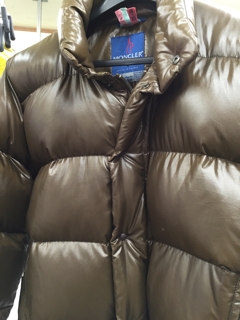 MONCLER ダウン ジャケット 青タグ　ヴィンテージ 90年代 MONCLER 青タグ ダウンジャケット ネイビー サイズ3