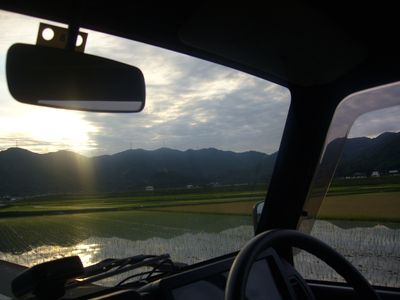 真備の車窓から