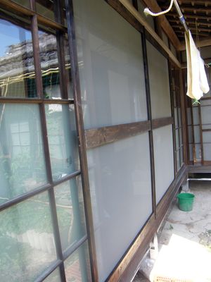 やったー!網戸完成