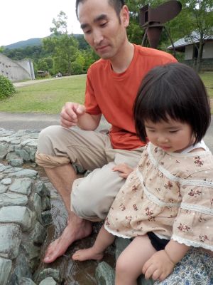 水遊び