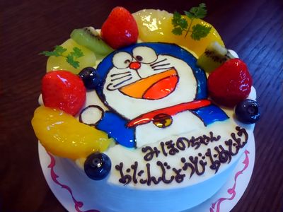 ドラえもんのケーキ