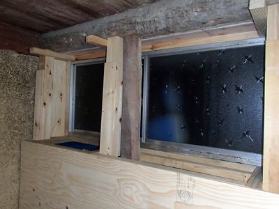 なんだか丸太小屋みたいだなぁ