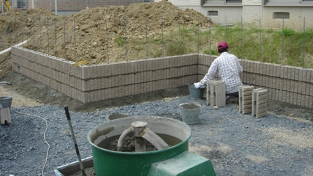 化粧ブロック目地目地