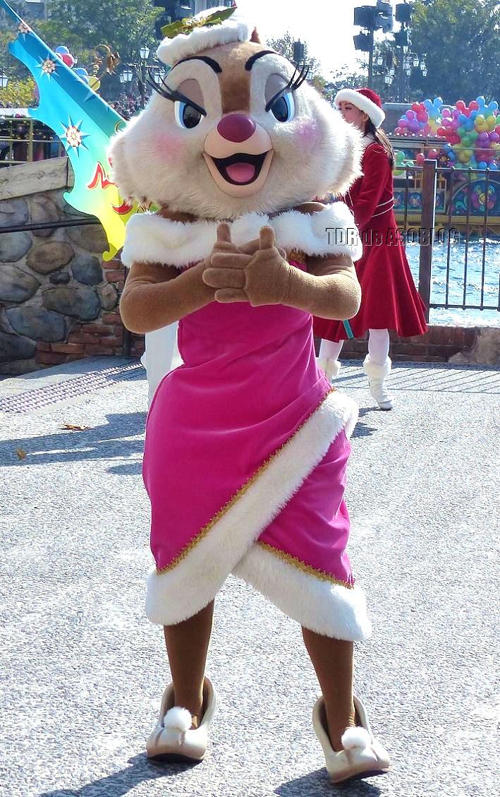 目が離せない☆動画deチップ＆デールのクラリス争奪戦☆異色ペアの誕生 