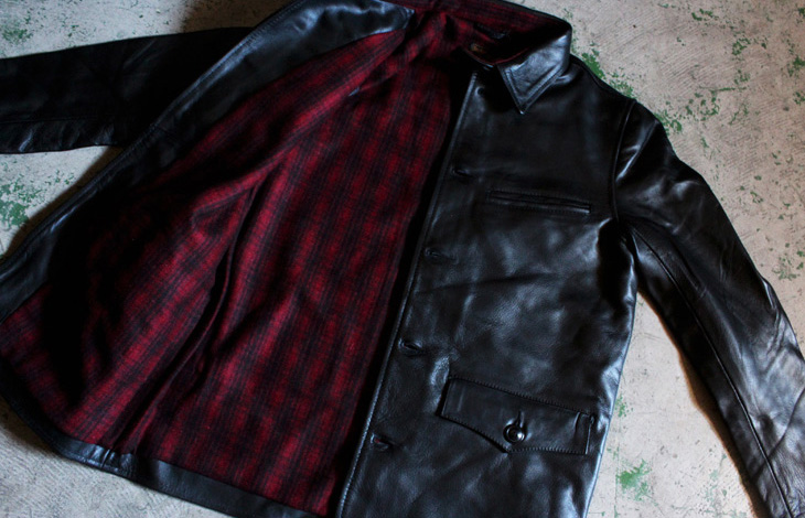 THE HIGHEST END ザ ハイエストエンド カウレザー カーコート THE HIGHEST END ザ ハイエストエンド カウレザー カーコート