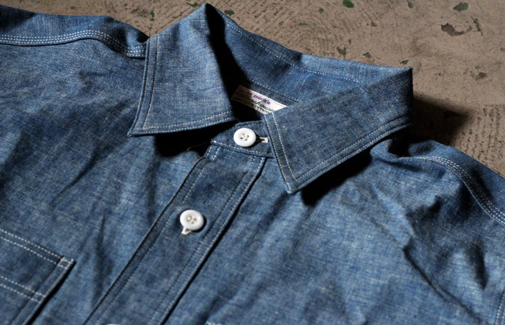 WAREHOUSE 3076 CHAMBRAY WORK SHIRTS!! | Mr.OLDMAN lifetime store