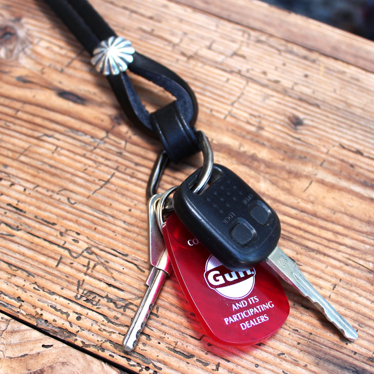 小物 LARRY SMITH  INDIAN BUTTON KEY FOB LARRY SMITH(ラリースミス) キーファブ INDHIAN BUTTON KEY FOB