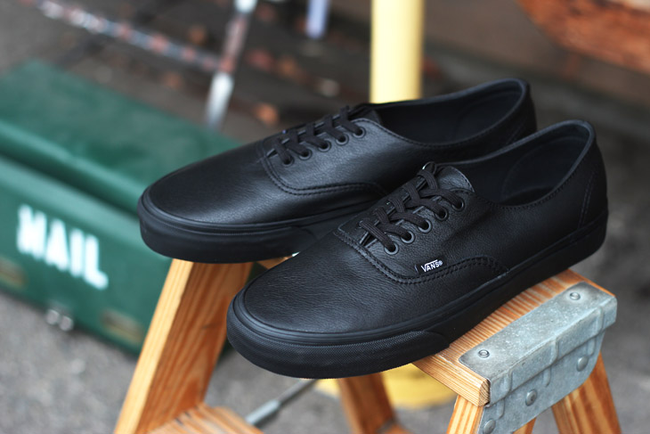 完売品❗️US企画 VANS AUTHENTIC レザー オールブラック 26cm VANS】AUTHENTIC LEATHERが国内4月29日に再販売予定 | UP TO DATE