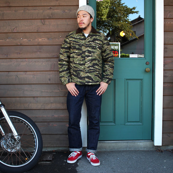 HOUSTON MILITARY JACKET Tiger Camo!! | Mr.OLDMAN lifetime store