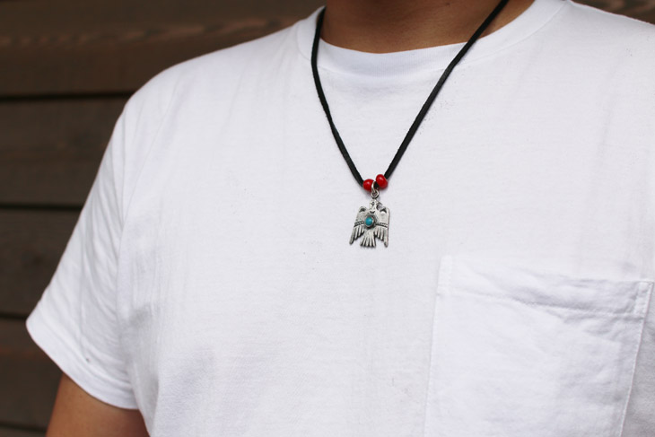 一番の贈り物 ラリースミス サンダーバード ネックレス※ケース付き