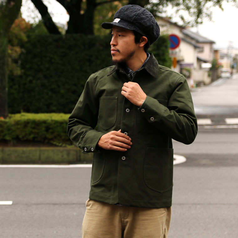 新発売 トロフィークロージング オイルドダックカバーオールOILED DUCK