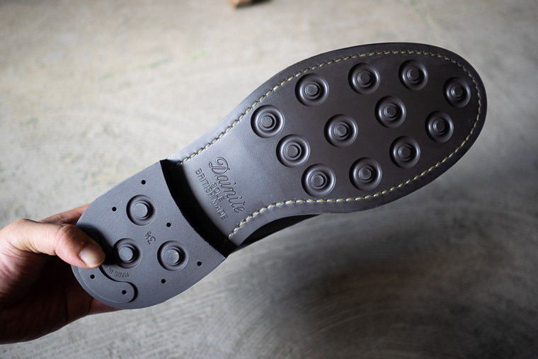 LEATHER & SILVER MOTOのクロムエクセルレザーシューズ。 | Mr