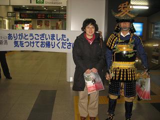 新潟・長岡駅 天地人