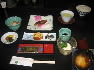 料亭きむらの朝食