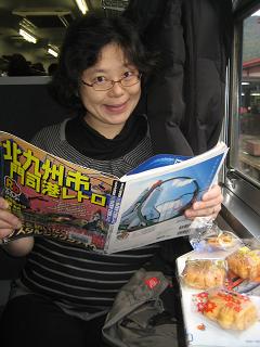 帰りのSL車内