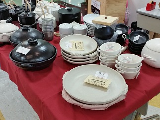 都筑区中川のシェアリーカフェで「サンエフ健康陶器アウトレットセール