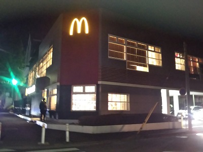 都筑区茅ヶ崎南の「マクドナルド港北ニュータウン店」2月27日