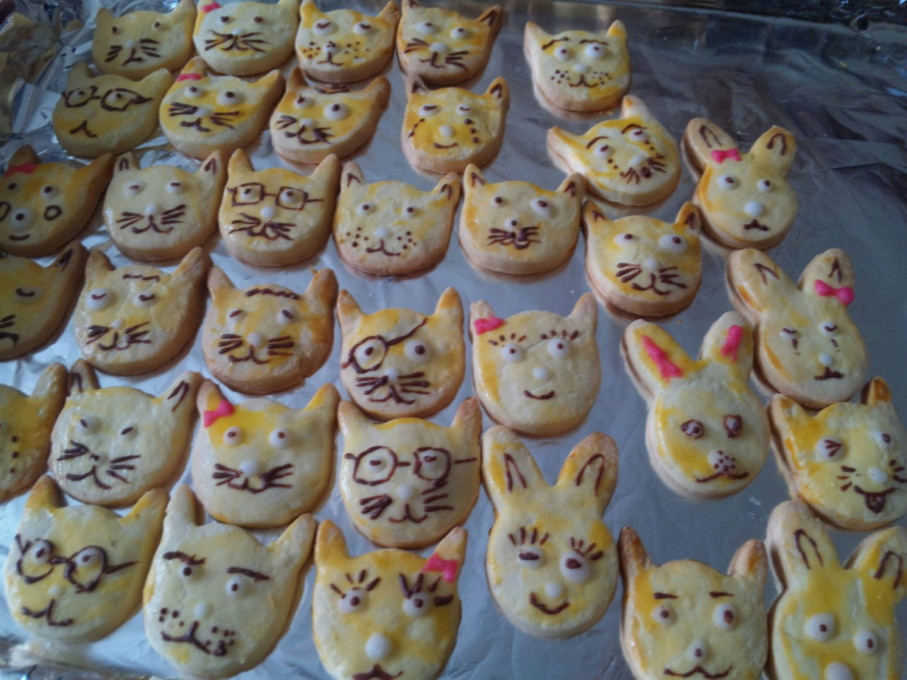 猫クッキー なんてことない日記